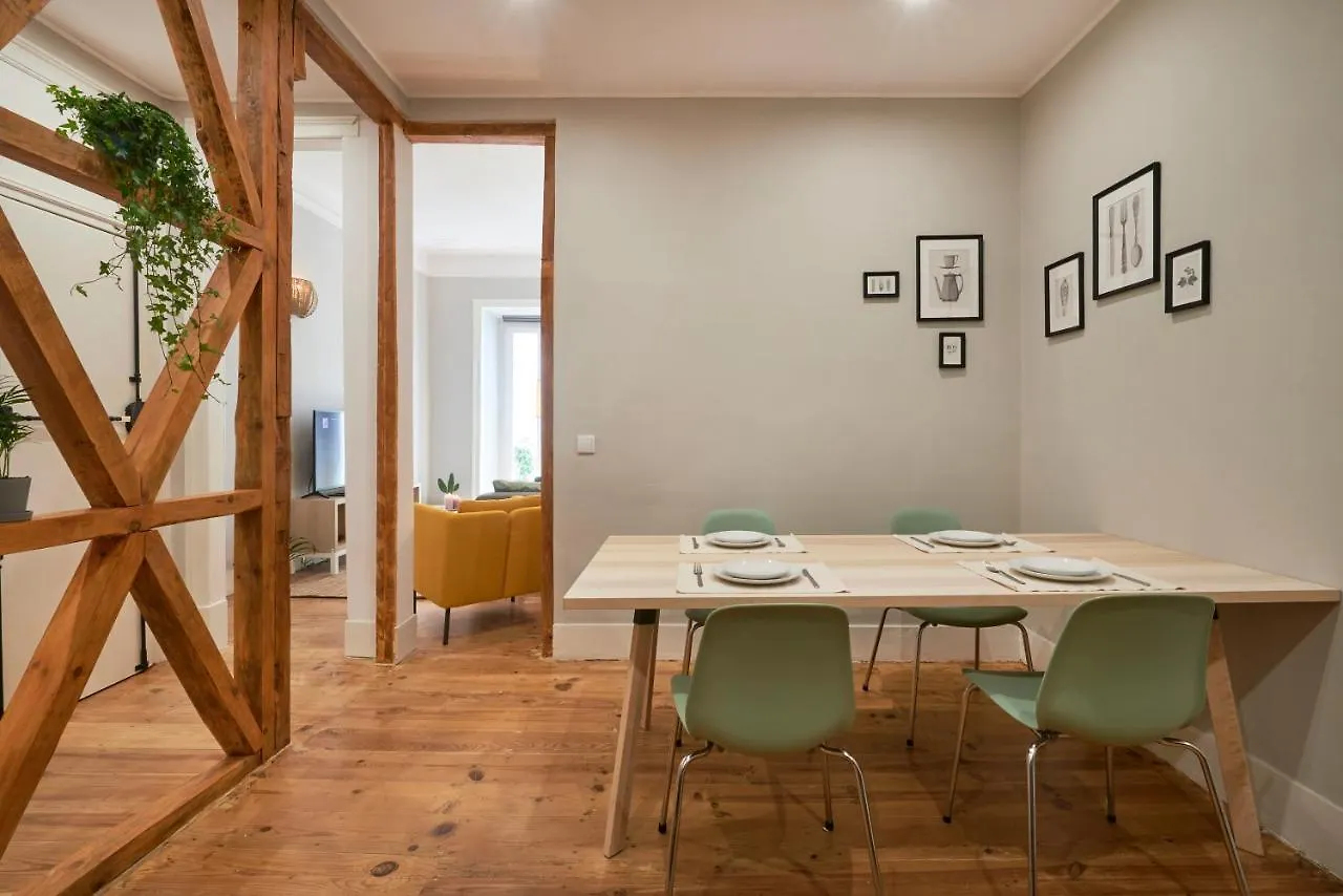 Design Apartment For Big Groups 4Bed/3Bath 리스본 0*,